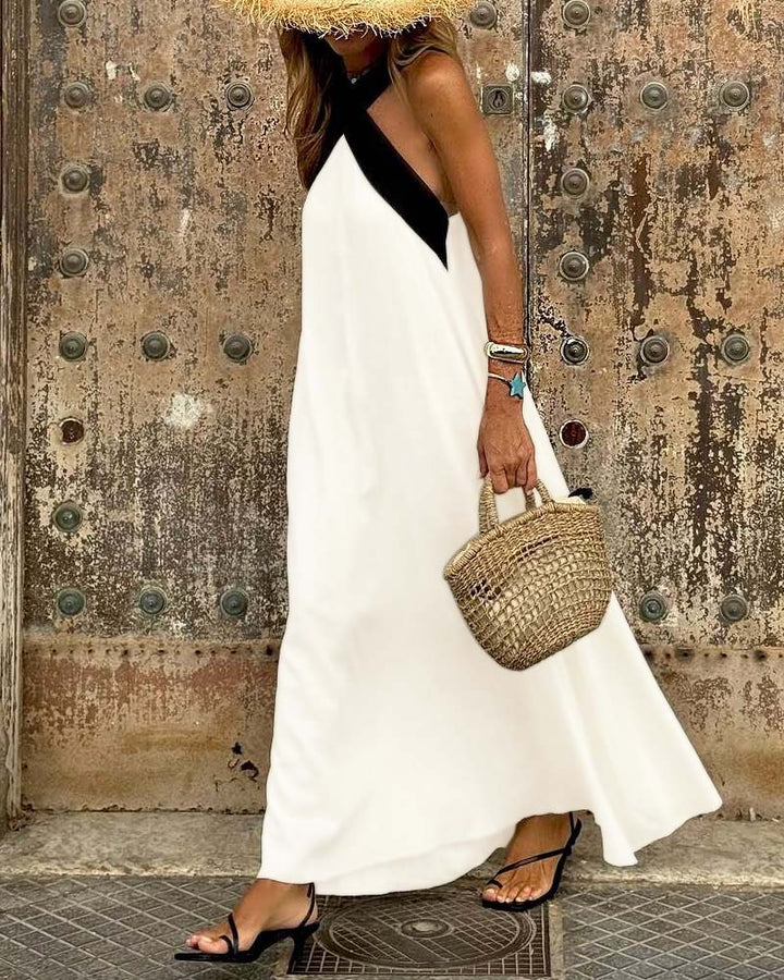 Clara | Cross Neck Dress
