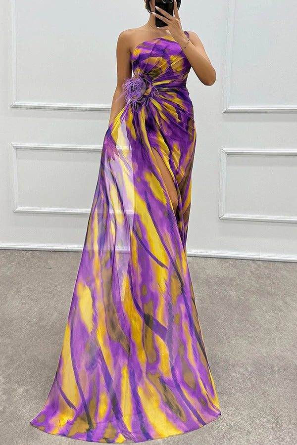 Aria™ | Vibrant Draped Dress