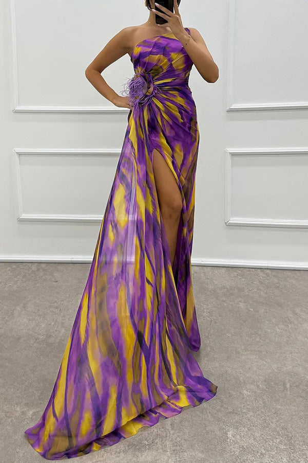 Aria™ | Vibrant Draped Dress