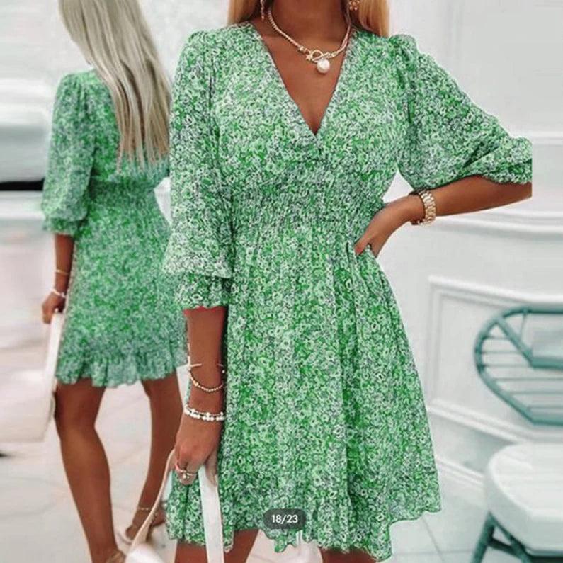 Rimmey - Elegant Floral Dress