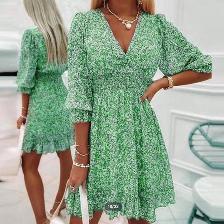 Rimmey - Elegant Floral Dress