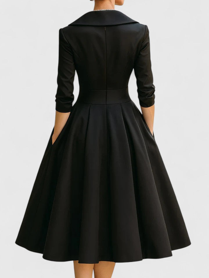Suzanna - Elegant Midi Dress