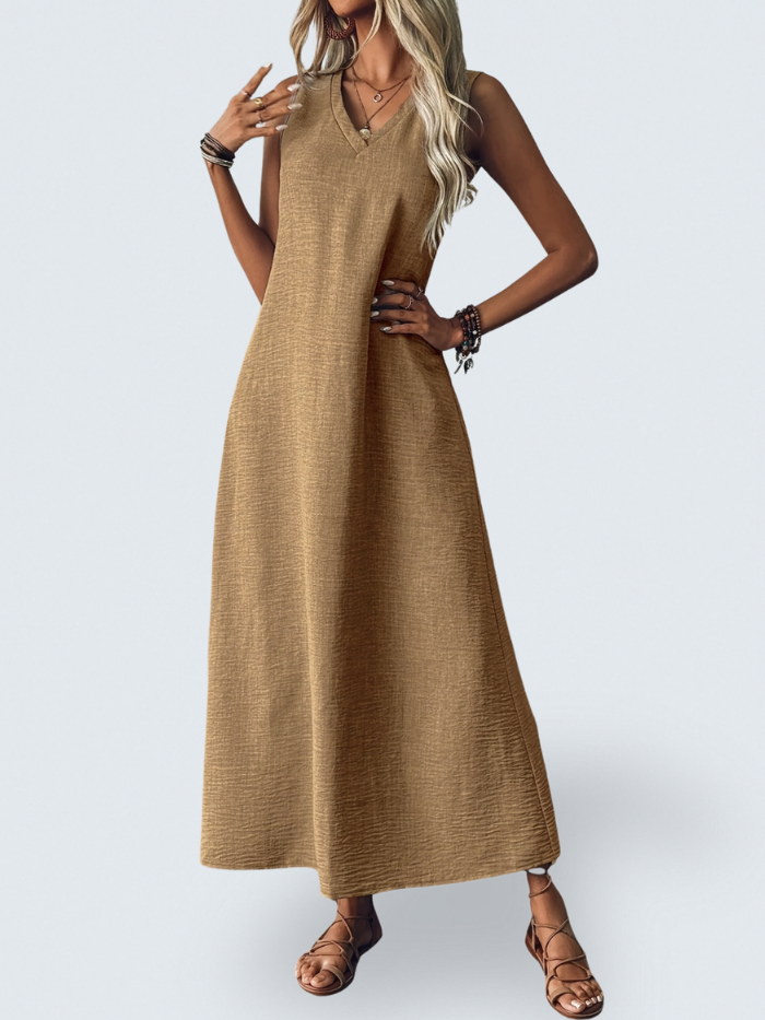 Nina | Sleeveless Maxi Dress