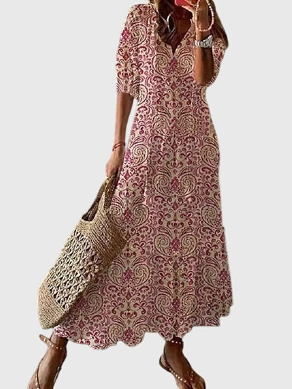 Jayzlynn | Boho Vintage Summer Dress
