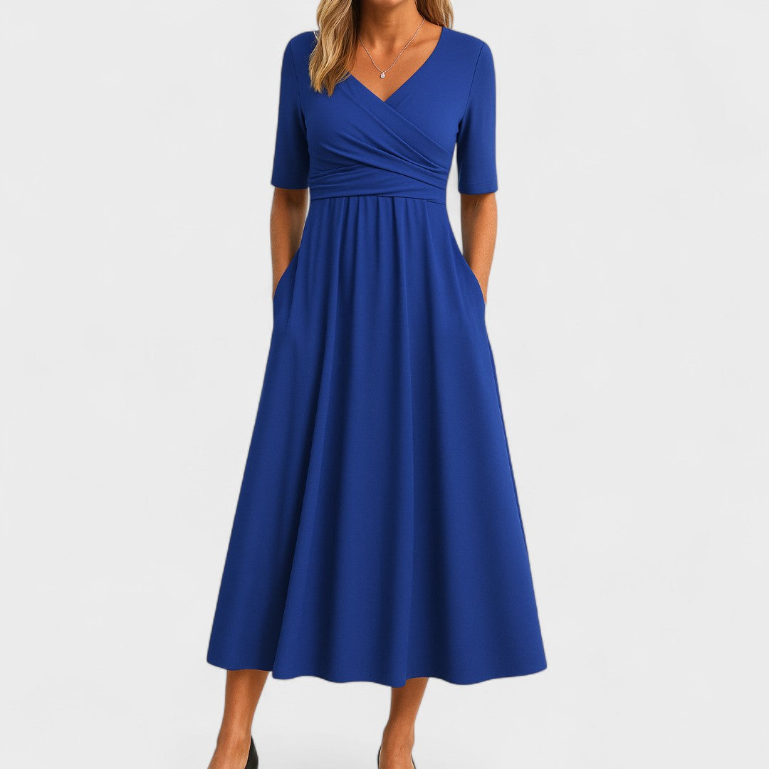 Natalia - Graceful Wrap Dress