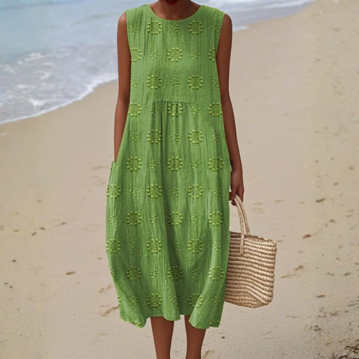 Iris™ Patterned Midi Dress