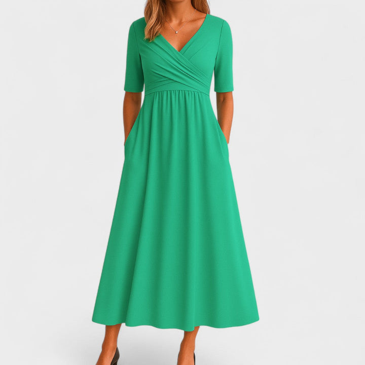 Natalia - Graceful Wrap Dress