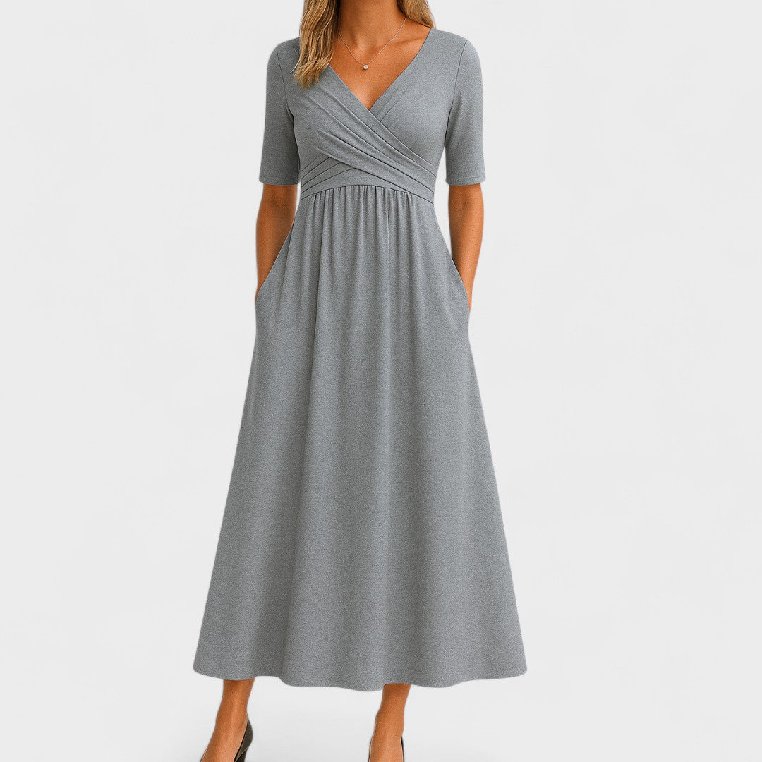 Natalia - Graceful Wrap Dress