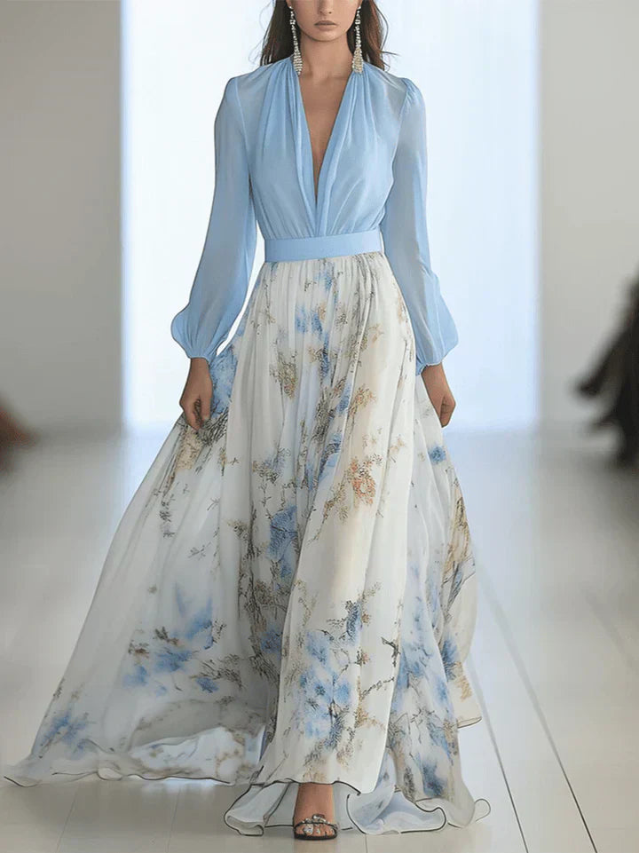 Aurora | Floral Long Dress