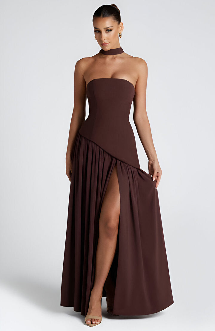 Maeve | Strapless Maxi Dress