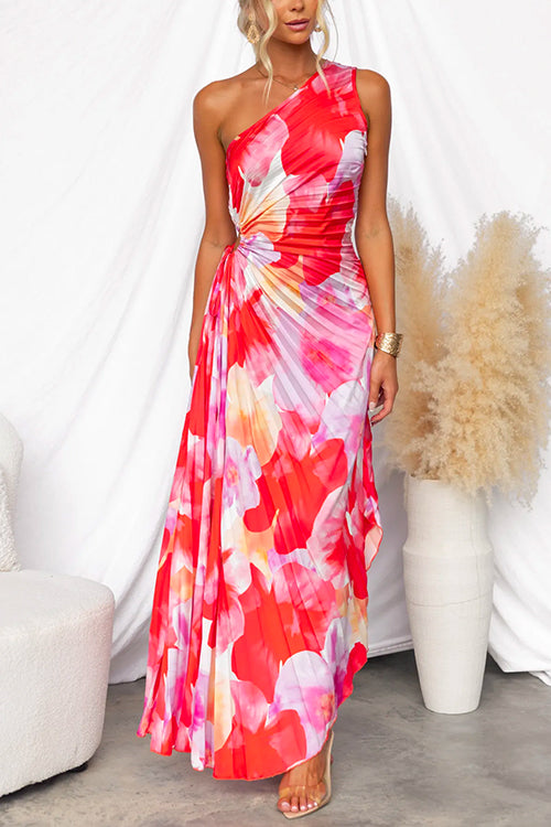 Alice™ | Vibrant Tropical Evening Dress