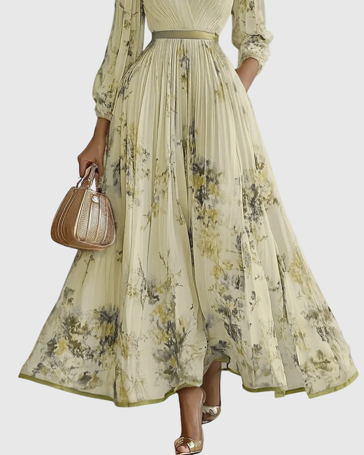 Bryleigh | Elegant Pleated Maxi Dress