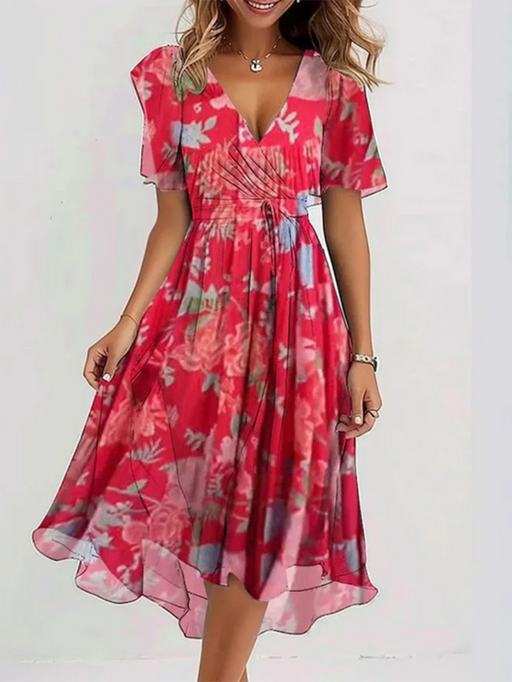 Galina | Summer Dress With Belly Cover