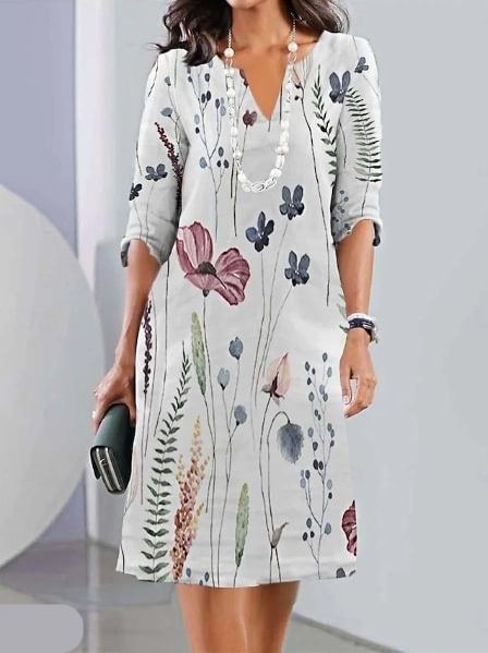 Celia | Floral Layered Dress