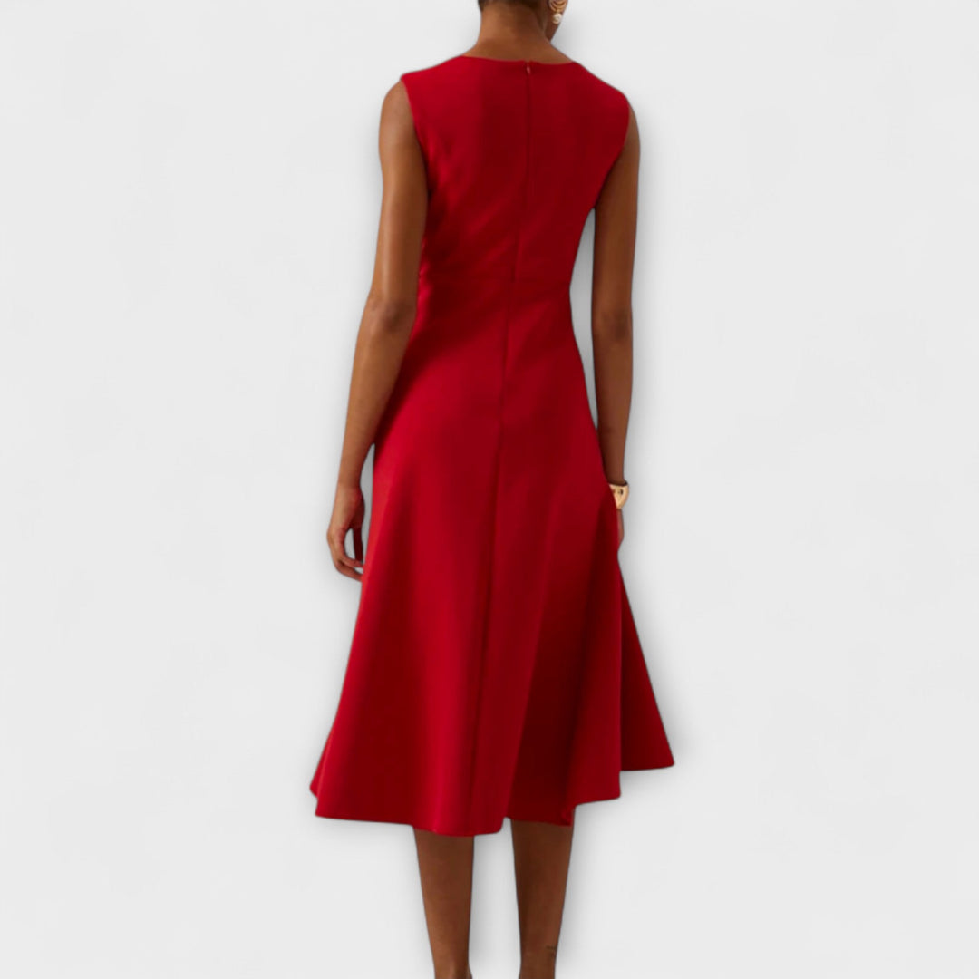 Aubrielle | Sophisticated Midi Dress