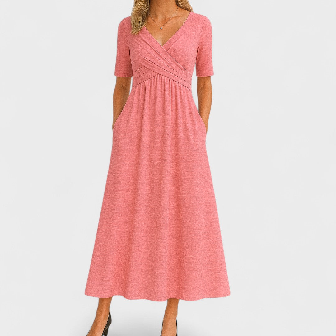 Natalia - Graceful Wrap Dress