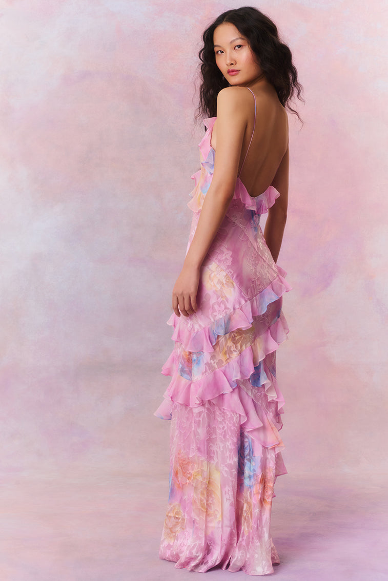 Scarlette | Ruffle Maxi Dress