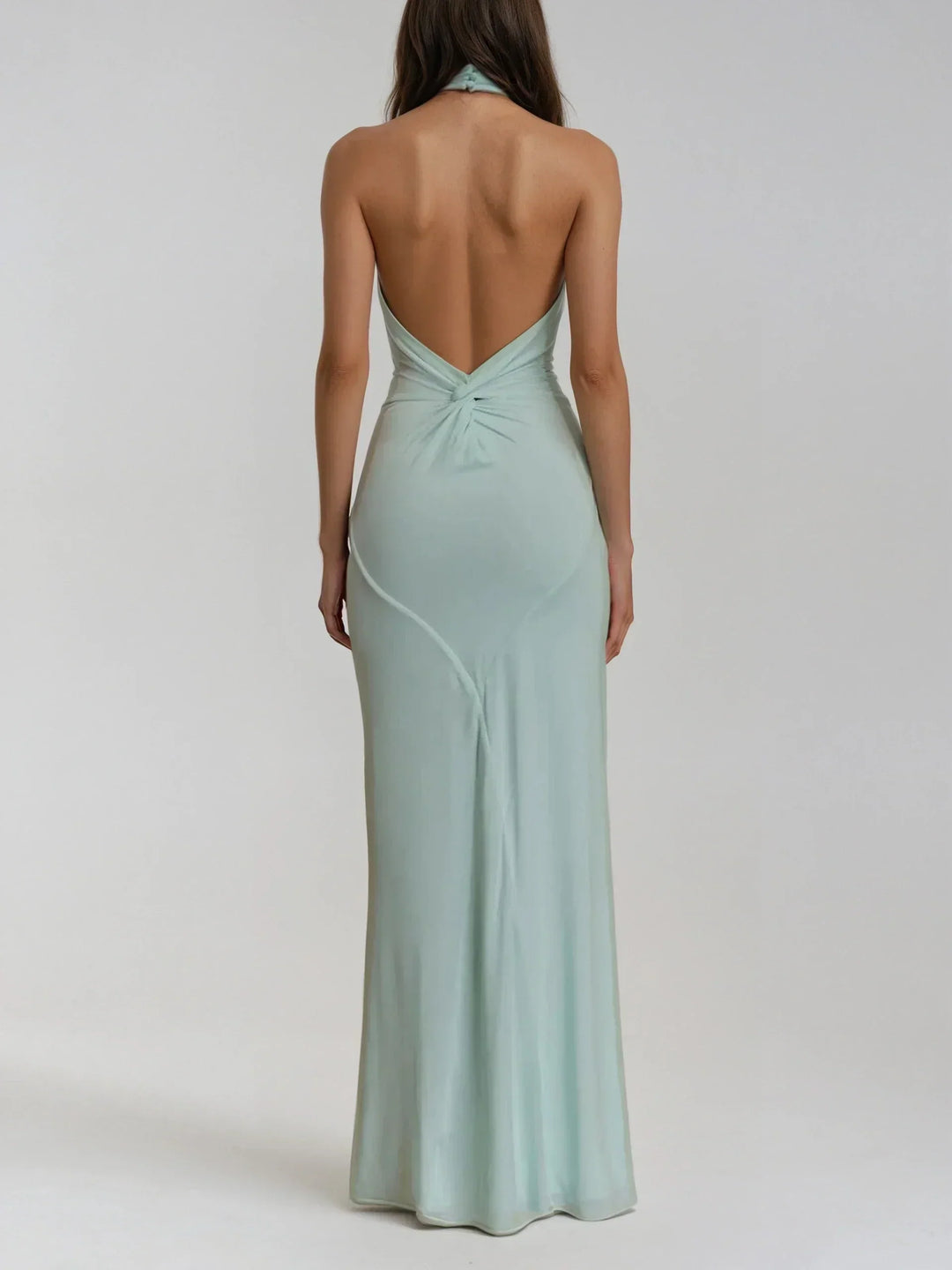 Madilyn | Halter Maxi Dress