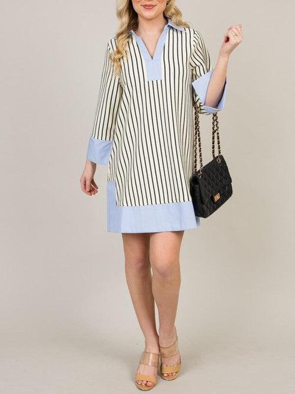 Loida - Classic Stripe Dress