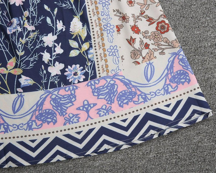 Evira - Boho Printed Dress