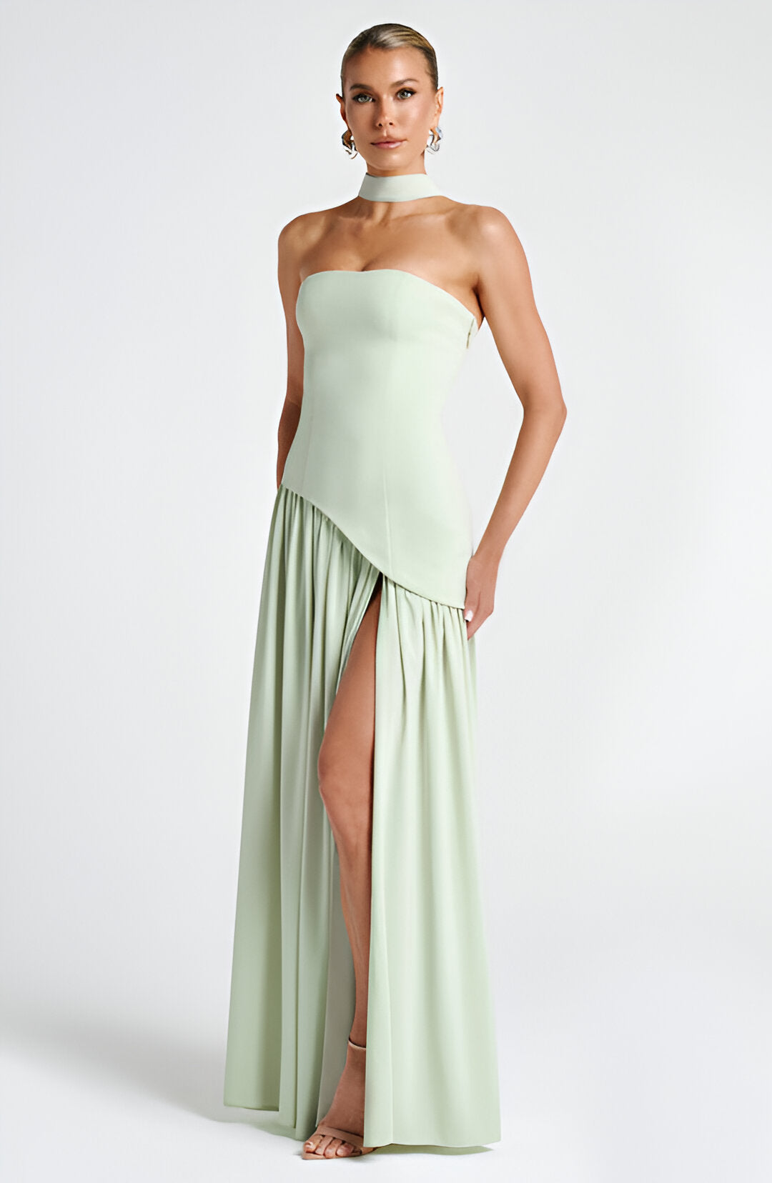 Maeve | Strapless Maxi Dress
