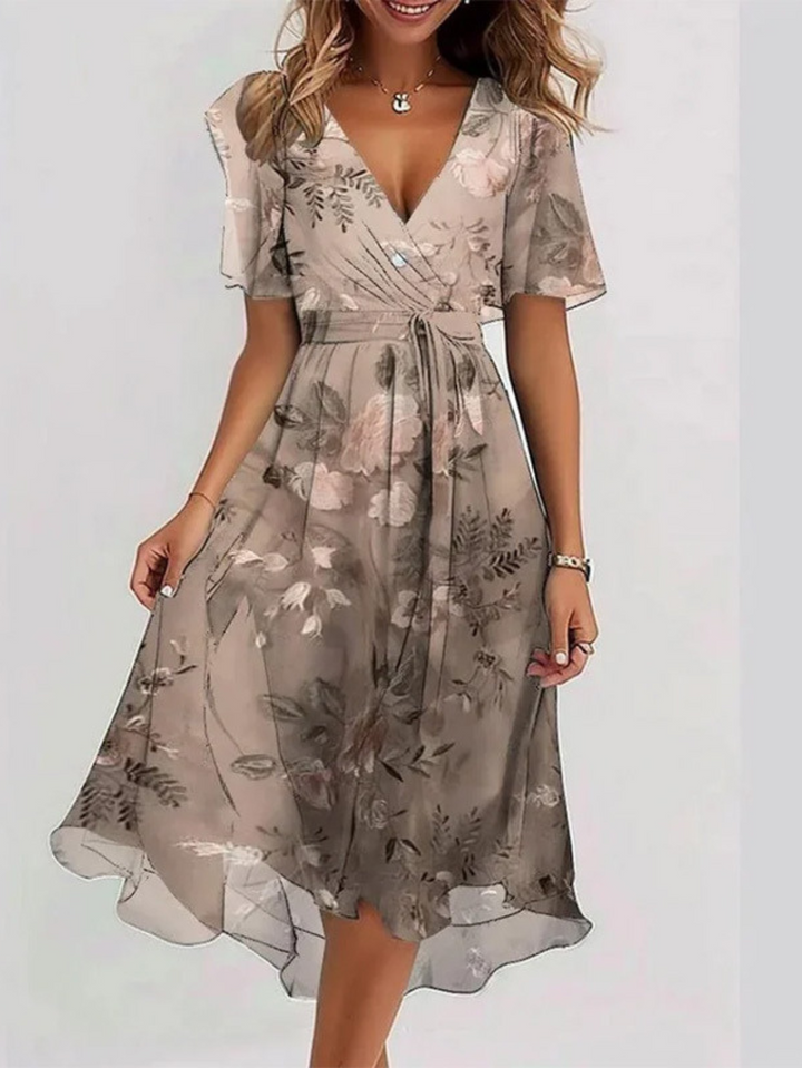 Galina | Summer Dress With Belly Cover