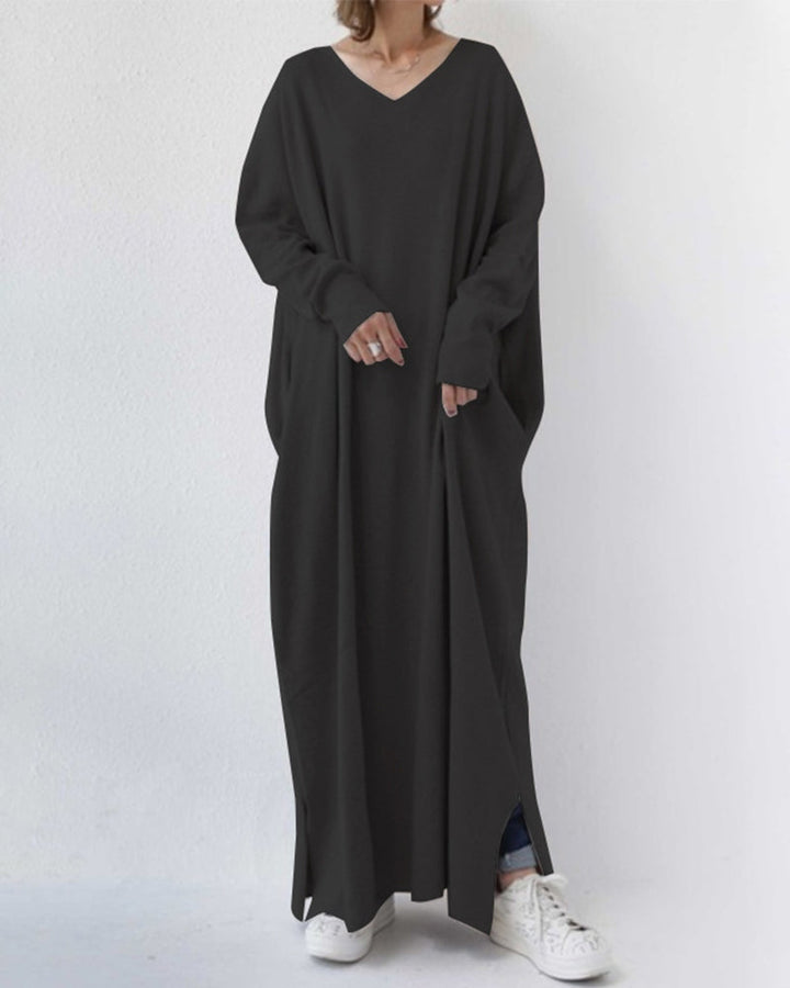 Marilyn | Elegant Casual V-Neck Dress