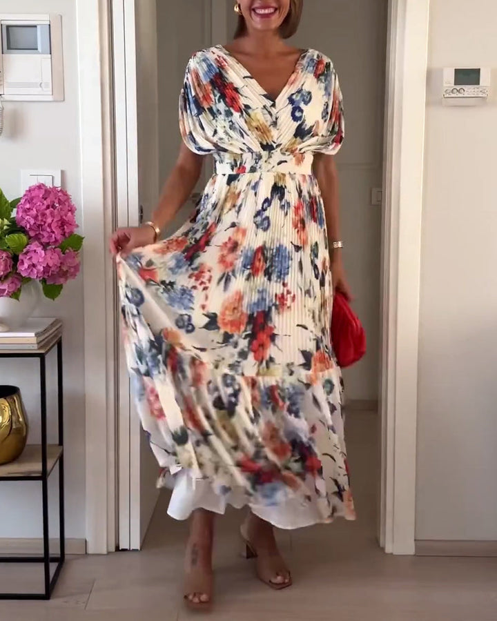 Clarissa - Elegant Floral Dress