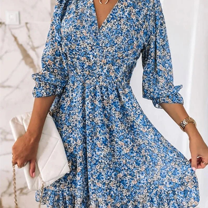 Rimmey - Elegant Floral Dress