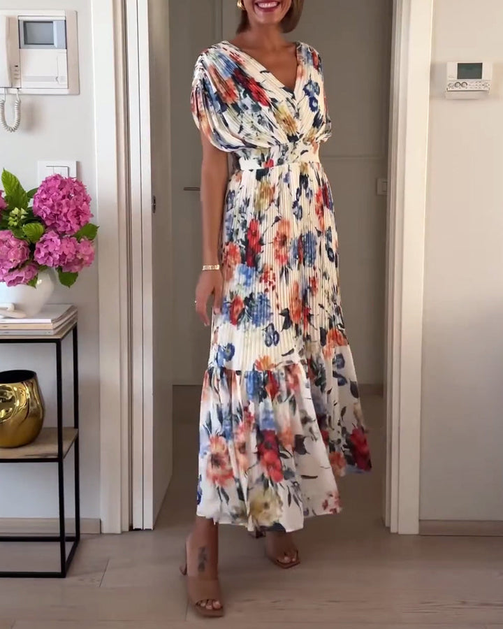 Clarissa - Elegant Floral Dress