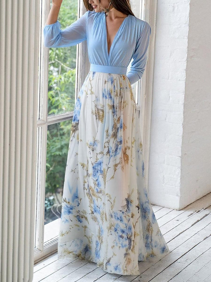 Savannah™ | Beautiful Maxi Dress with Floral Print