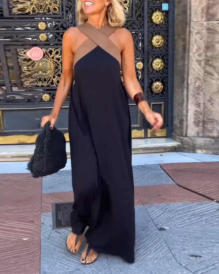 Clara | Cross Neck Dress