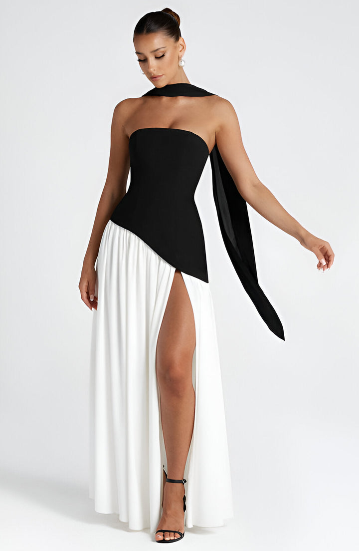 Maeve | Strapless Maxi Dress
