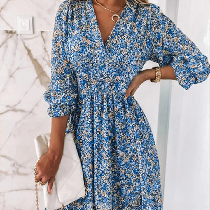 Rimmey - Elegant Floral Dress
