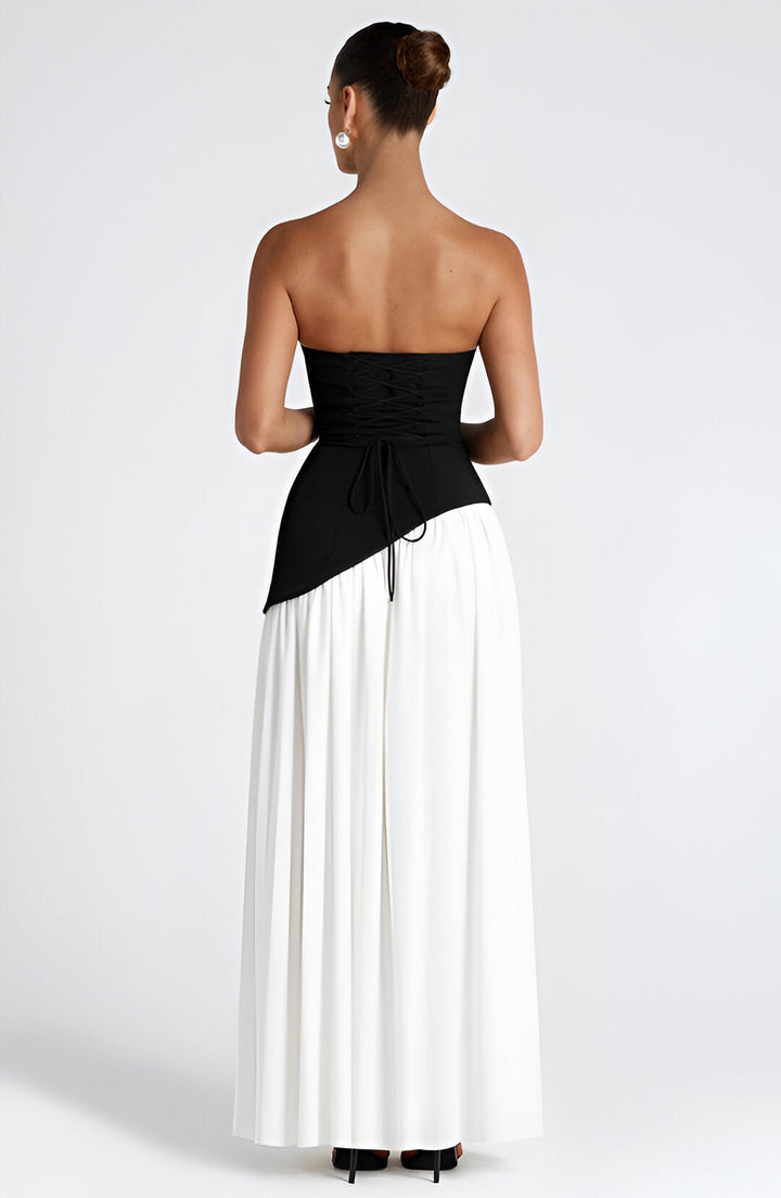 Maeve | Strapless Maxi Dress