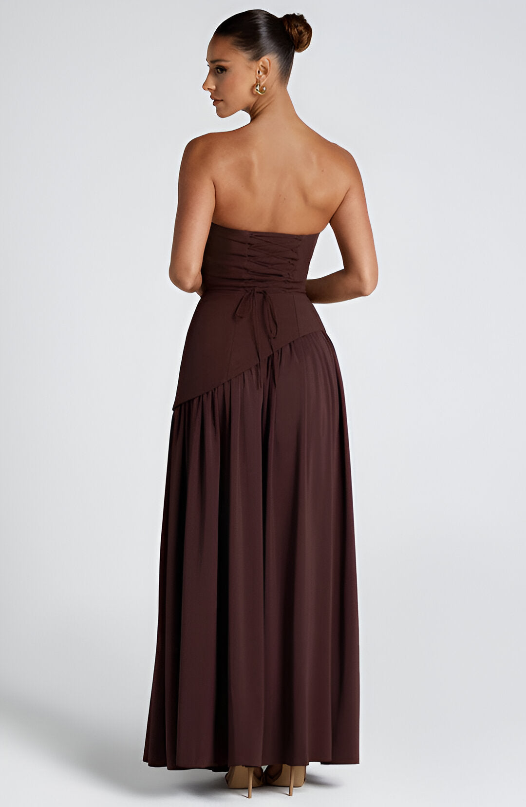 Maeve | Strapless Maxi Dress
