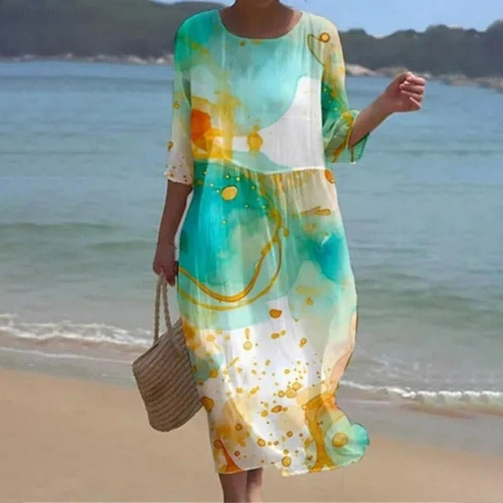 Lovi | Sunset Flower Dress