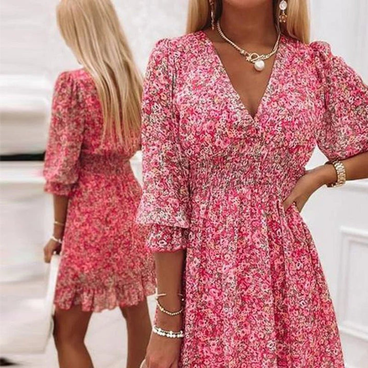 Rimmey - Elegant Floral Dress