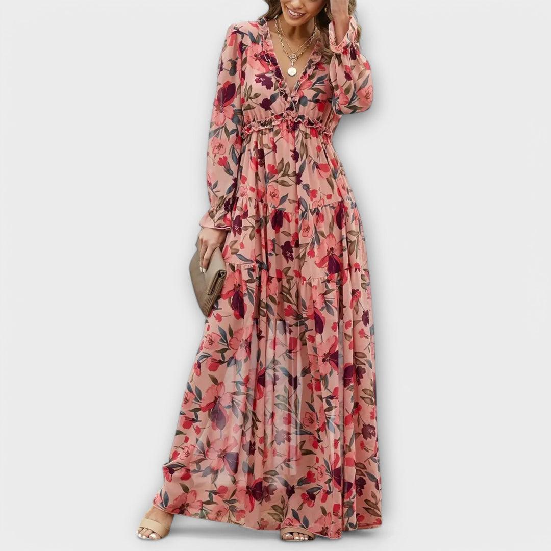 Kiara | Elegant Blossom Dress