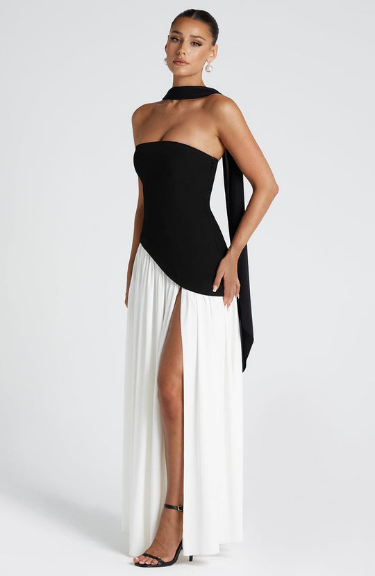Maeve | Strapless Maxi Dress