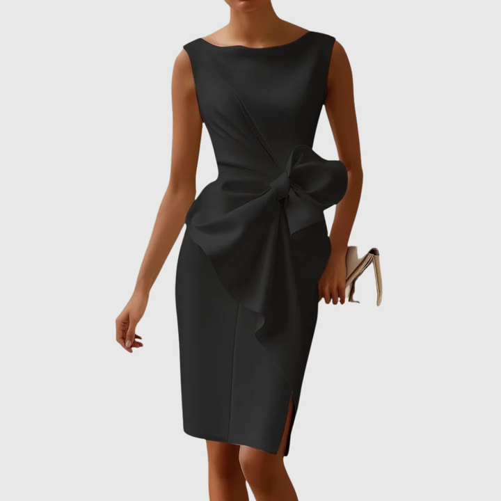 Claudine | Stylish Sleeveless Midi Dress
