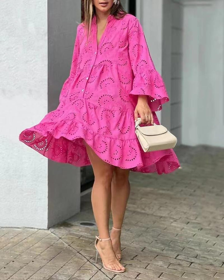 Belle - Eyelet Charm Dress