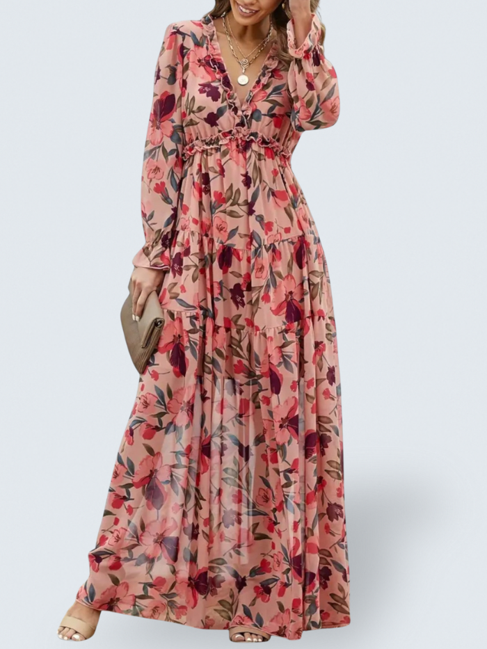 Kiara | Elegant Blossom Dress