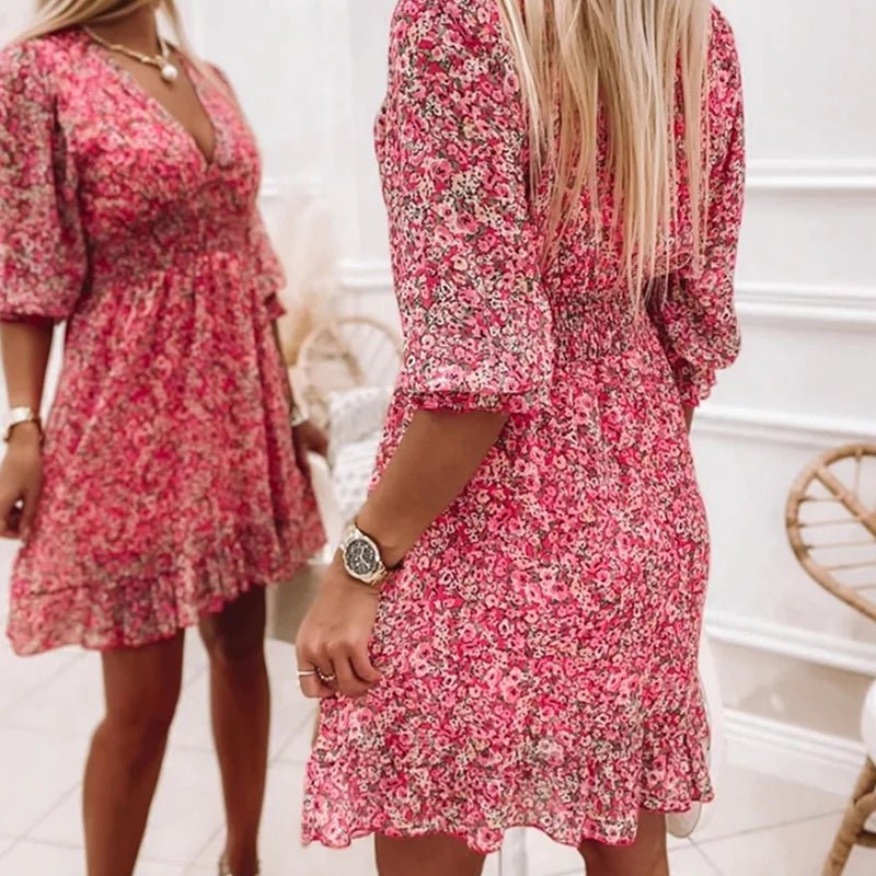 Rimmey - Elegant Floral Dress