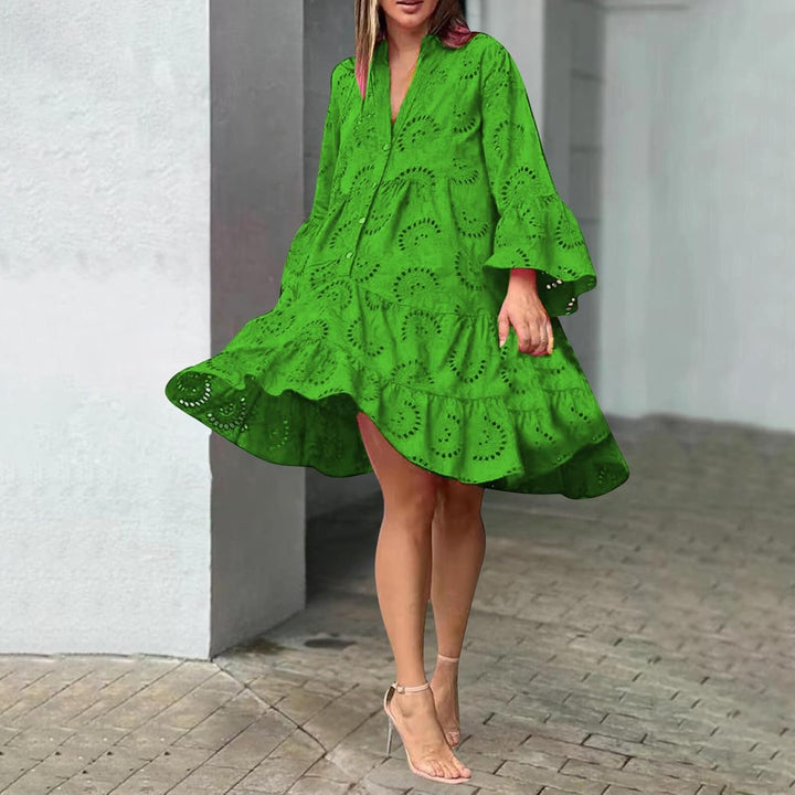Belle - Eyelet Charm Dress