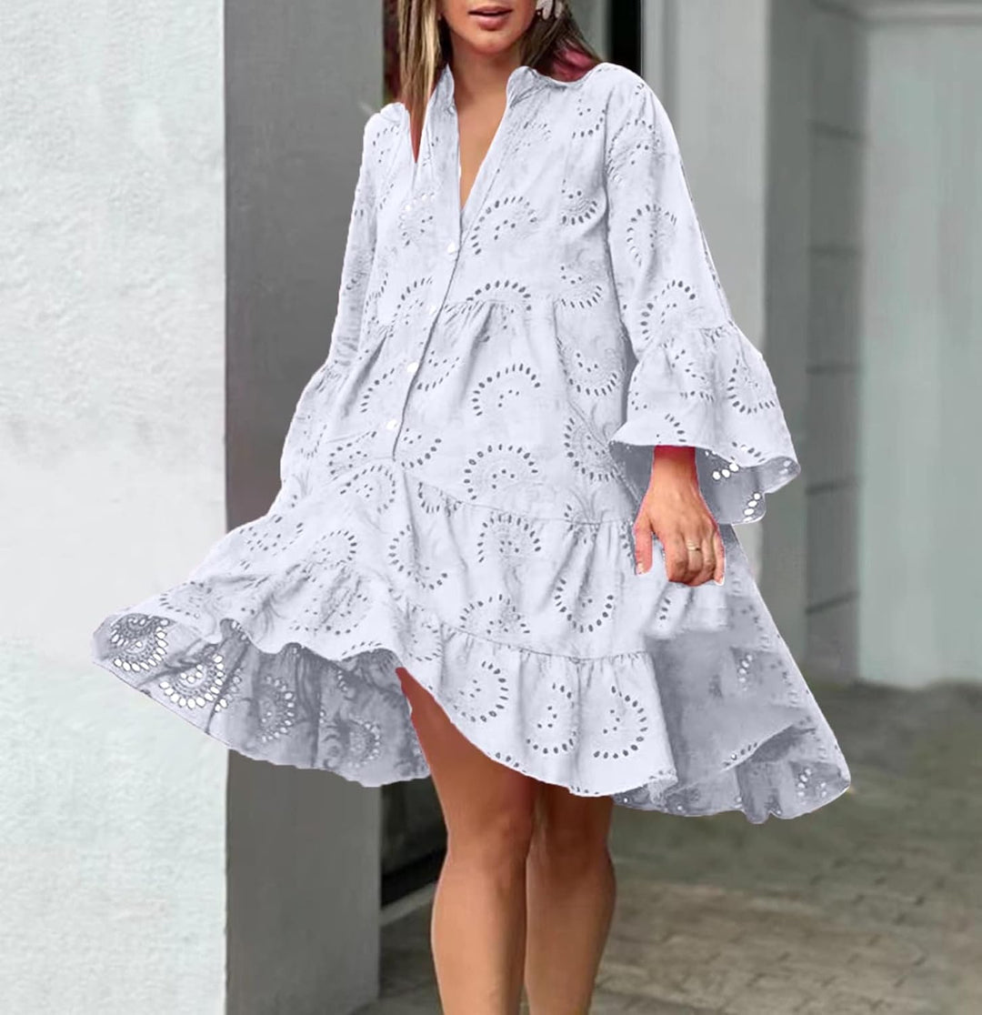 Belle - Eyelet Charm Dress
