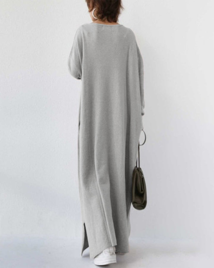 Marilyn | Elegant Casual V-Neck Dress