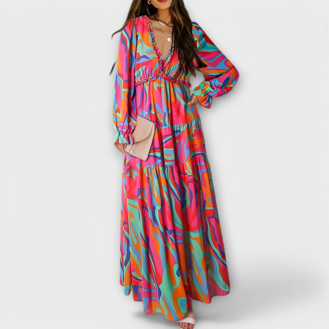 Kiara | Elegant Blossom Dress