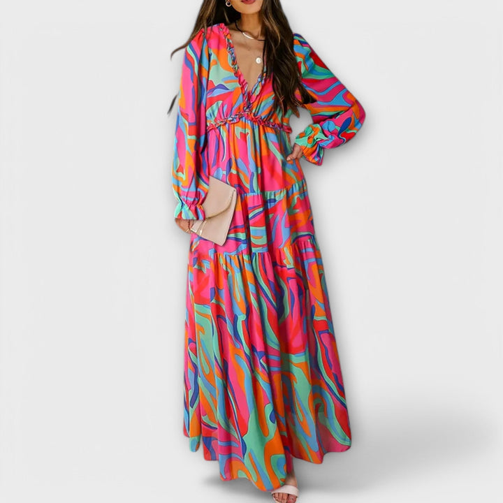 Kiara | Elegant Blossom Dress