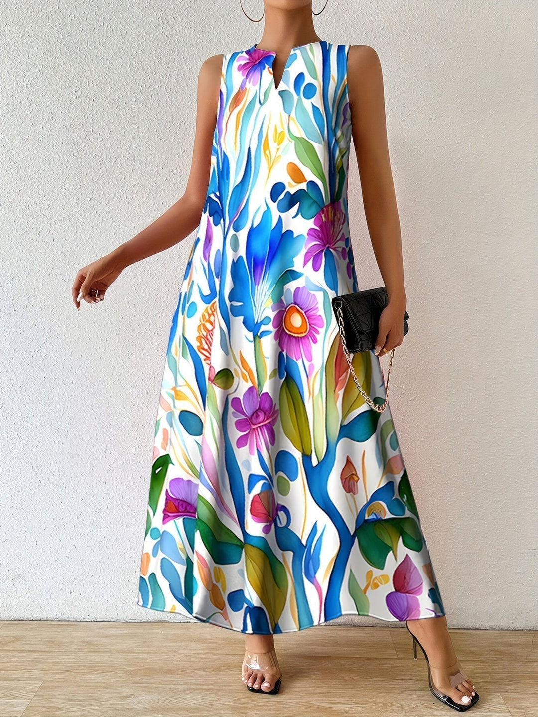 Layla | Blooming Print Maxi Dress